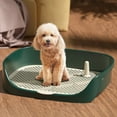thumbnail image 4 of Pet Dog Toilet Portable Dog Potty Pan Trainer Litter Box Anti-Splash Pets Wc Toilet Puppy Kitten Cleaning Tool, 4 of 9