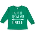 thumbnail image 3 of Inktastic I Got It From My Uncle Boys or Girls Long Sleeve Toddler T-Shirt, 3 of 5