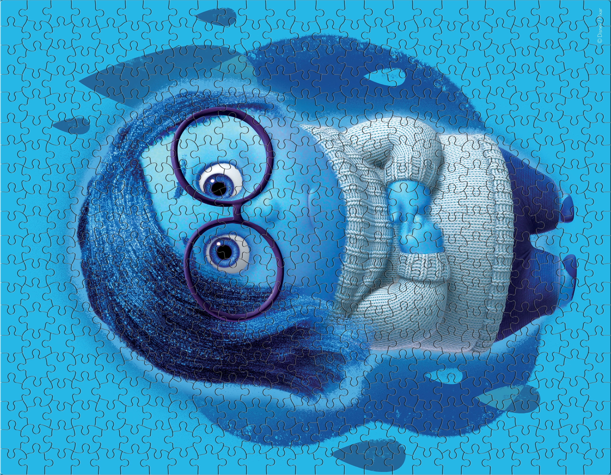 Ceaco 2000 Piece Disney Pixar 5 Inside Out Interlocking Jigsaw Puzzle