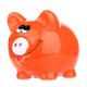 thumbnail image 5 of leyfeng Hucha de cerdito sonriente Tomfeel, caja de dinero de cerámica, cerdo de dibujos animados, muebles para el hogar, manualidades, regalos familiares, recuerdo, 5 of 7