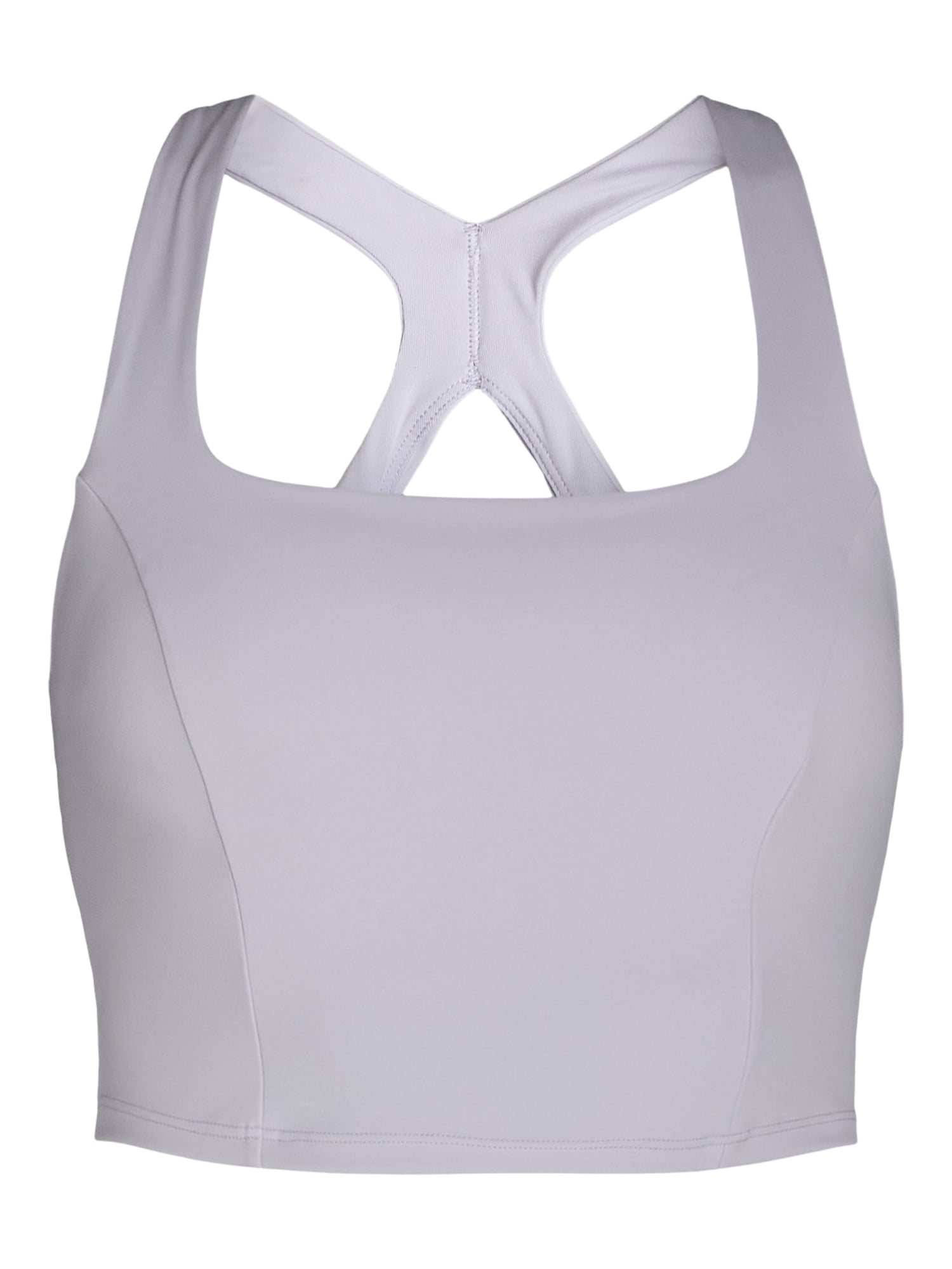 Avia Square Neck Sports Bra for Women, Medium Support, S-3XL