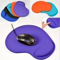thumbnail image 4 of Comfort Wrist Rest Protect Pad Thicken Desk Soft Geometric Mouse Pad Notebook Gaming Pad Rose Red, 4 of 5