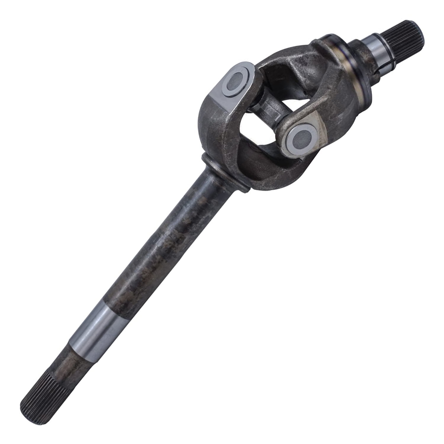 Detroit Axle - Pair Front CV Axle Shafts for 2005-2014 Ford F-250 F-350 Super Duty [Dana 60] 2006 2007 2008 2009 2010 2011 2012 2013 Driver Passenger Side U-Joint CV Axle Shafts Replacement