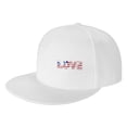thumbnail image 1 of ZICANCN Patriotism Baseball Caps, Trucker Hats for Men And Women, Adjustable Breathable Flat Caps, White, 1 of 8