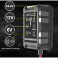 Lifepo4 6V 12V Lithium Automotive Battery Charger for Car, Boat, Motorcycle, Lawn Mower