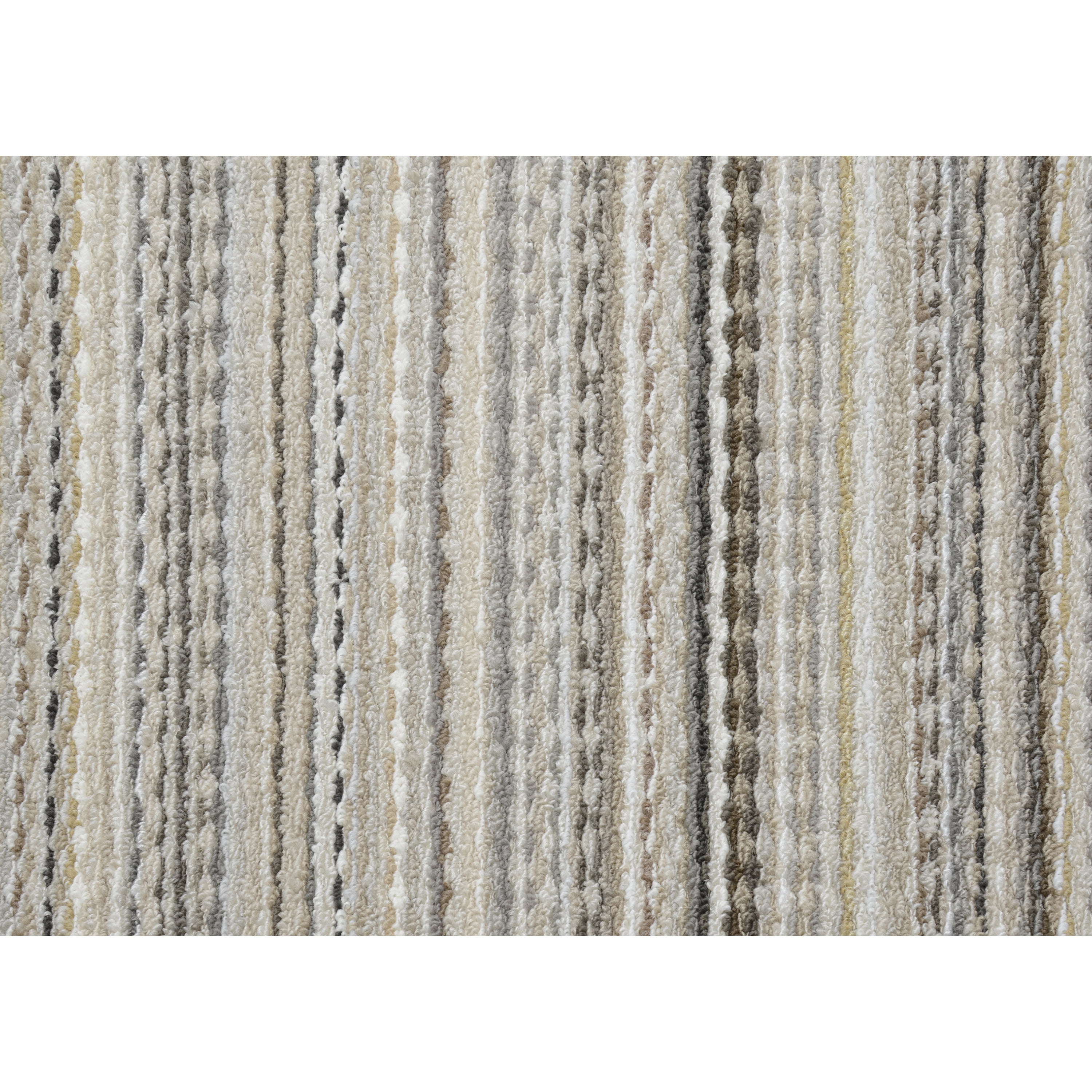 Mainstays Carnival Stripe Assorted Earth Tones Indoor Area Rug, 7' x 10'