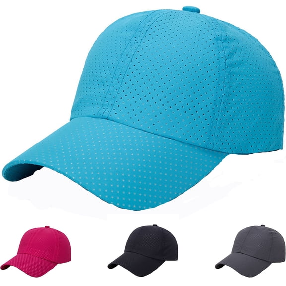 Summer Sales Under $5 Multicolor Trucker Hat GIJNRIUIUA Summer Mesh Baseball Cap Breathable Sports Running Trucker Hat for Men Women Trucker Hats