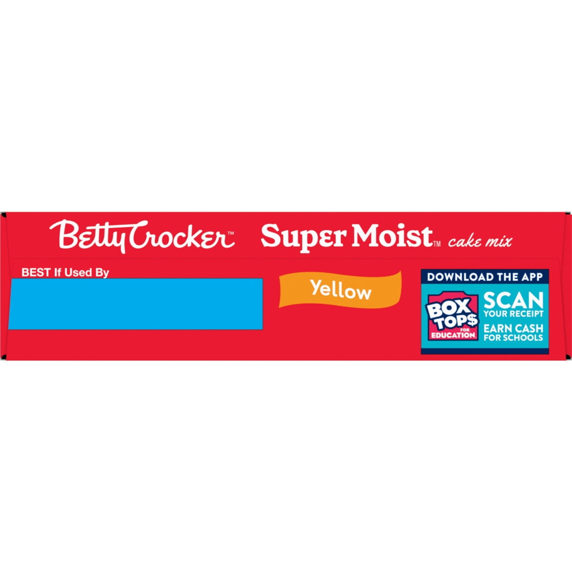 (12 pack) Betty Crocker Favorites Super Moist Yellow Cake Mix, 13.25 oz
