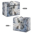 thumbnail image 3 of HELLHERO Sewing Machine Waterproof Cover Wolf Print Dust Covers Universal Fit for Most Sewing Machine, 3 of 8