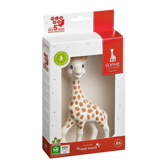 Sophie La Girafe baby teether toy by Vulli
