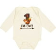 thumbnail image 3 of Inktastic 1st Birthday Fox 1 Year Old Boys or Girls Long Sleeve Baby Bodysuit, 3 of 5