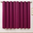 thumbnail image 2 of VCNY Home Neil Pink Solid Grommet Blackout Curtain Panel, 52" x 63", 2 of 5