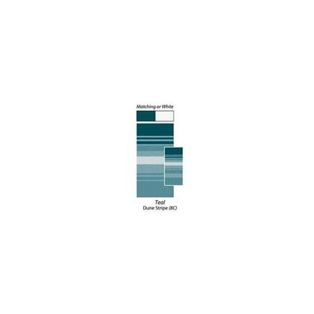 Dune Stripe - Carefree C6F-JU218C00 20-2 ft. Stkg Dune Stripe - White
