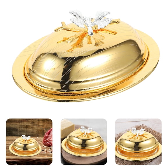 PENIKOKO European Style Sealed Butter Container for Home Kitchen Table 1Pcs