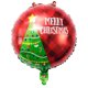thumbnail image 3 of 10 globos de aluminio navideños de 18 pulgadas con texto "Feliz Año Nuevo, Papá Noel 2024", decoración en español, Feliz Navidad, globos de helio, regalo para niños, 3 of 5