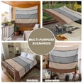 thumbnail image 6 of Brown Grey Large Tapestry for Bedroom Wall Hanging Tapestry, Vintage Stripe Farmhouse Wood Grain Ombre Ceiling Backdrop Tapestries Poster Blanket Wall Decor for Teens Room Living Room Dorm 100" x 59", 6 of 8