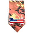 thumbnail image 4 of America Bone Flag Screen Print Bandana, 4 of 6