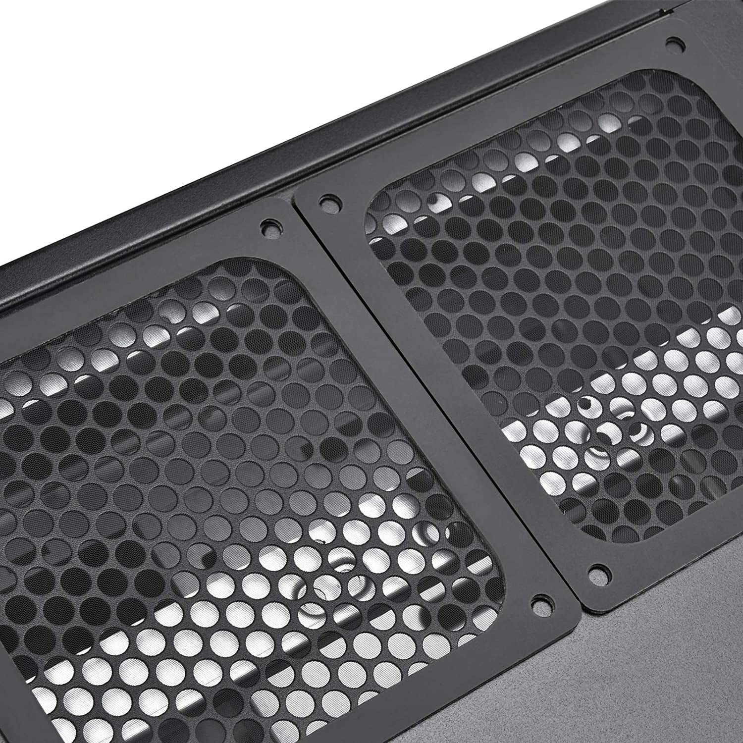 Silverstone CS381 Micro-ATX/Mini-DTX/Mini-ITX 8-Bay Hot-Swap 2.5"/3.5" SAS-12G NAS Storage Case with Two 120mm Dual Ball Bearing Fan, Black, SST-CS381B
