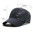 thumbnail image 3 of Casquette de Soleil Séchage Rapide Imprimé Dragon Chapeau de Baseball pour Extérieur, 3 of 4