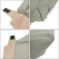 thumbnail image 7 of munirater Seat Cover Bottom Leather Gray Driver Replacement for 2007-2012 Acura, 7 of 7