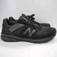 thumbnail image 2 of New Balance 990v5 Mens Size 16 EE Black On Black Made in USA Running Sneakers, 2 of 5