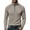 Khaki, variant on Chbgutlmr Mens Shirts Long Sleeve Quarter Zip Standing Collar T-Shirts Casual Loose Fall Plain Pullover Tops