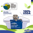 thumbnail image 5 of Catfidence® Disposable Cat Litter Box – USDA Certified Biobased, Sustainable, Leak-Proof Travel Litter Tray for Cats, Kittens, and Small Pets, 5 of 7