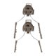 thumbnail image 1 of Adaptador de riel para casco Soporte para riel para auriculares Multifunción Fácil de girar Marrón, 1 of 9