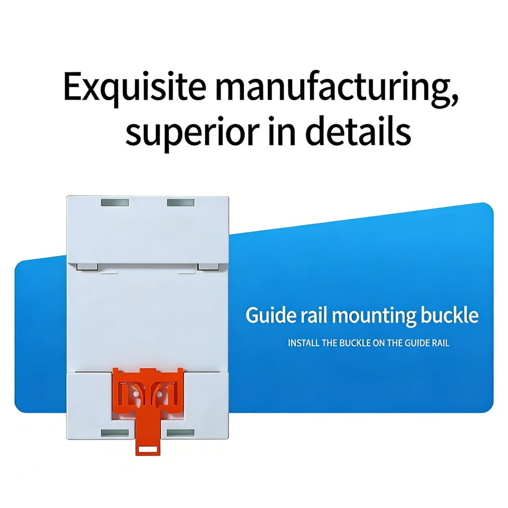 DIN Rails Energy Meter Monitors Multimeter 40-300/250-450V 100A Voltages Current Voltmeter Ammeter Watt