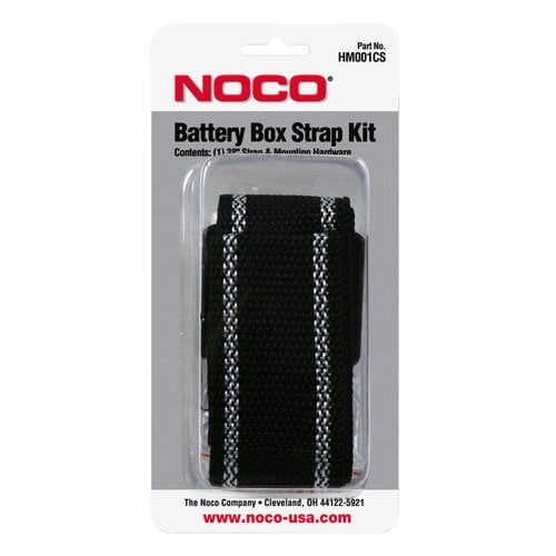 NOCO HM001 38-Inch Snap-Top Battery Box Strap Kit