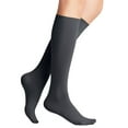 thumbnail image 2 of Falke Seidenglatt 40 Denier Knee High Tights - Graphite Grey, 2 of 5