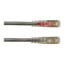 Black Box 1ft Cat.6 Snagless S/FTP Network Patch Cable Gray C6PC70SGY01
