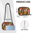 thumbnail image 4 of FORMRS Mini Crossbody Bag for Women Adjustable Shoulder Rope Travel Casual Phone Purse, Vibrant Mushroom, 4 of 7