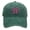 Dark Forest Green, variant on Hats with Ponytail Holes for Woman, Womens Washed Distressed Baseball Cap by Awwp Dark Forest Green