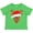 Apple Green, variant on Inktastic Christmas Cute Reindeer in Santa Hat Boys or Girls Toddler T-Shirt