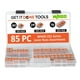 thumbnail image 1 of WAGO Serie 221 Surtido de conectores de cables de empalme compactos de 85 piezas con estuche que incluye (40x) 221-412 (29x) 221-413 (16x) 221-415 Tuercas de palanca, 1 of 1