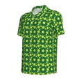 thumbnail image 2 of Balery Tennis Balls Printed Men’s Short Sleeve Polo Shirt, Midweight Men's Shirt,Golf Polo shirts -3X-Large, 2 of 9