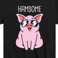 thumbnail image 3 of Instant Message - Hamsome Pig - Toddler & Youth Short Sleeve Graphic T-Shirt, 3 of 6