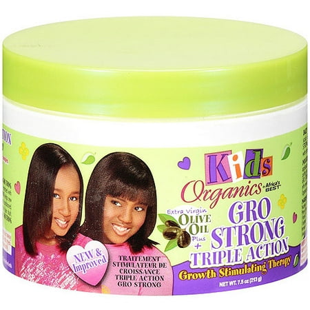 Africa's Best Kids Organics Gro Strong Triple Action Therapy, 7.5 (Best Treatment For Male Thrush)