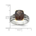 thumbnail image 3 of 4.87 Carat (CTW) Dynamique de damier smoky ring, 3 of 4
