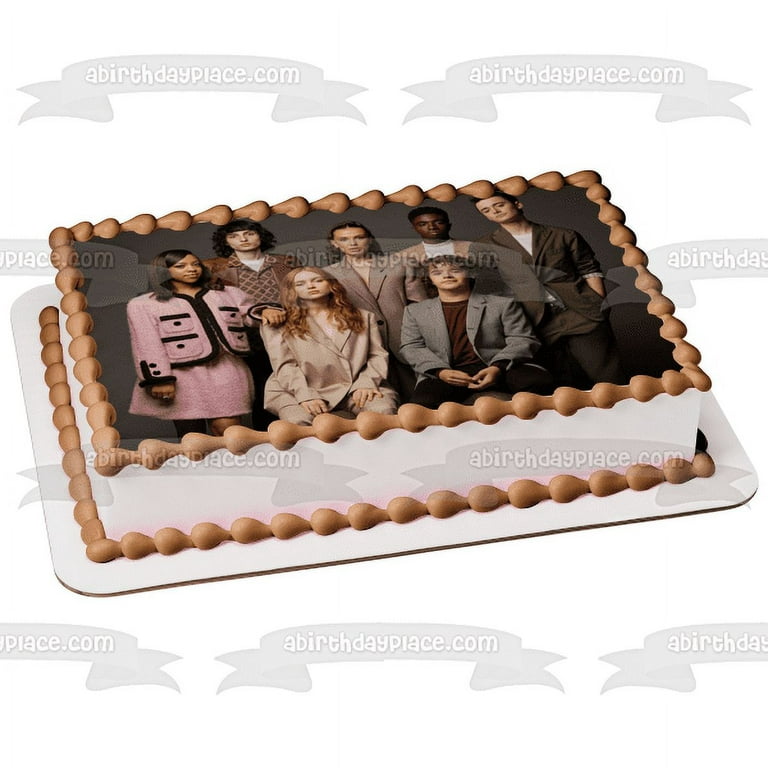 Stranger Things Season 4 Erica Mike Max Eleven Lucas Dustin Will Edible  Cake Topper Image ABPID56352