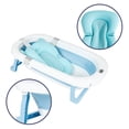 thumbnail image 4 of KIDDOS, Tina Bañera De Baño Plegable Portátil Para Bebés Termómetro Color Azul, 4 of 4