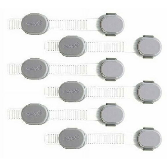 Safety 1st Custom Fit All Purpose Strap, 6 Count