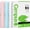 Light Color, variant on Smart Ring Binder Notebooks, 2 Pcs B5 Refillable Notebook, 8mm Ruled, 20 Sheets Each, Plus Extra 50 Sheets 5x5 Graph Loose Leaf Paper, 25 Sheet Capacity, Ideal for School & Work, Black & White