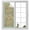 Gray Green, variant on Boho Beige Flowers Window Privacy Film, Spring Abstract Watercolor Floral Leaf Static Cling UV Sun Blocking Heat Control Window Tint Day and Night, Non-Adhesive One Way Privacy Cover 29.5''x78.7''