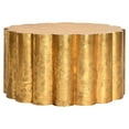 thumbnail image 3 of SAFAVIEH Miriam Classic Solid Metal Coffee Table, Gold, 3 of 4