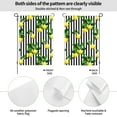 thumbnail image 2 of Easygdp Lemons on Striped Garden Flag Yard Flag Welcome Flag, Double-Sided, Weather Resistant for Outdoor Decor - 28"x40", 2 of 9