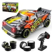 4DRC Car High Speed Remote Control Car 1:16 Scale 30  MPH 4WD off Road Truck 2 Batteries 50  Mins Play Gifts
