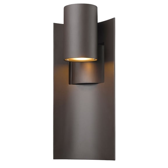 Z-Lite - Amador - 14W 1 LED Outdoor Wall Mount in Contemporary Style - 9 Inches