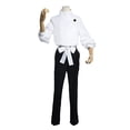 thumbnail image 3 of Disfraz de Cosplay de Jujutsu Kaisen, traje de anillo de uniforme de dibujos animados blancos, Yuta Okkotsu, fiesta de Carnaval de Halloween, 3 of 4